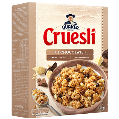 Product “Quaker - Cruesli (Chocolat noir)”