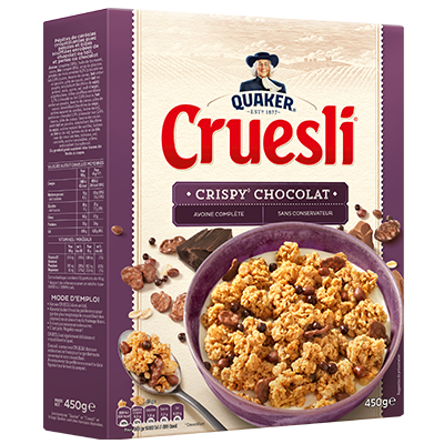 Pack de QUAKER Cruesli Crispy Chocolat