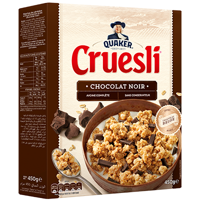 QUAKER Cruesli Chocolat Noir